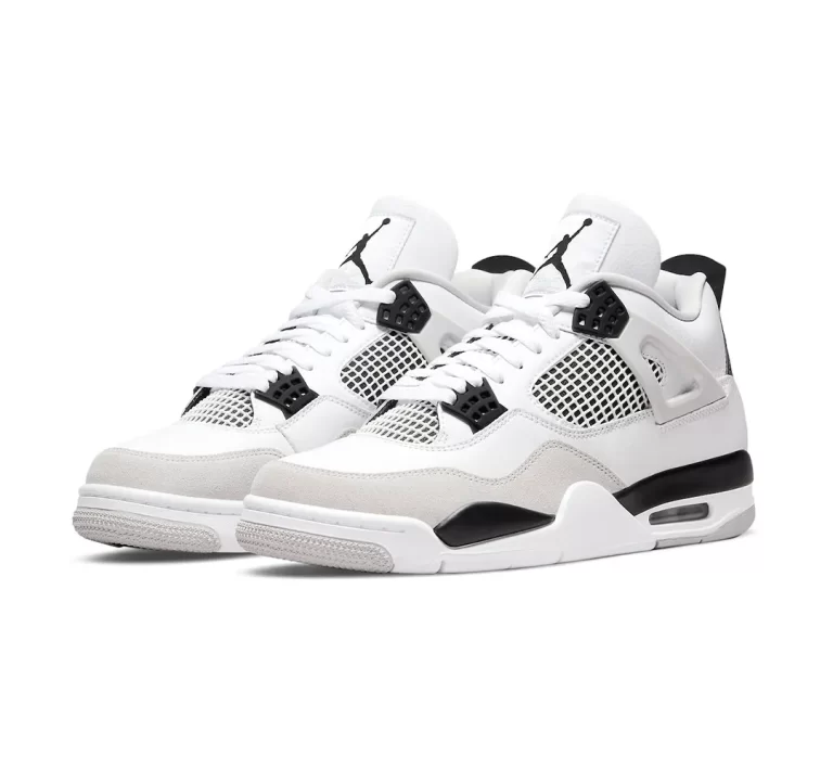AJ4 Military Black Shoes Sneakers Premium Batch