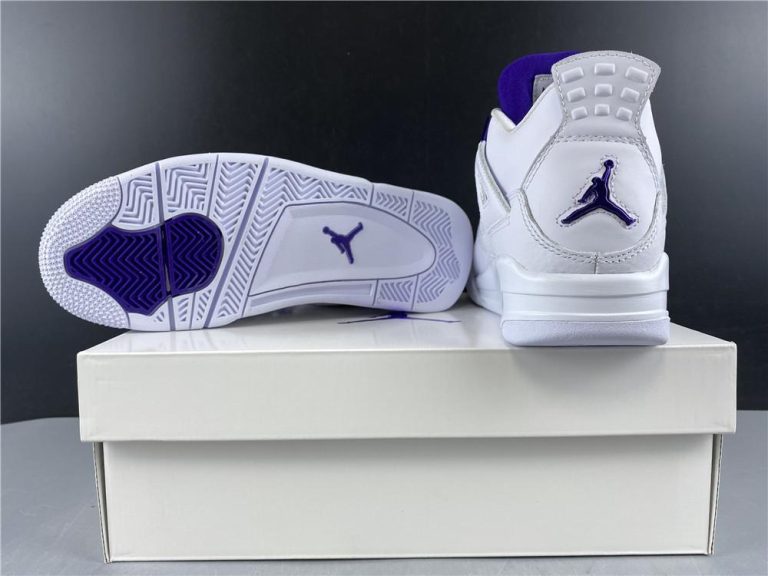 AJ 4 Retro Metallic (GS) Shoes Sneakers Premium Batch