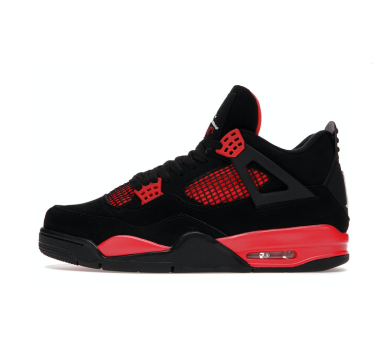 AJ 4 Retro Red Thunder Shoes Sneakers Premium Batch