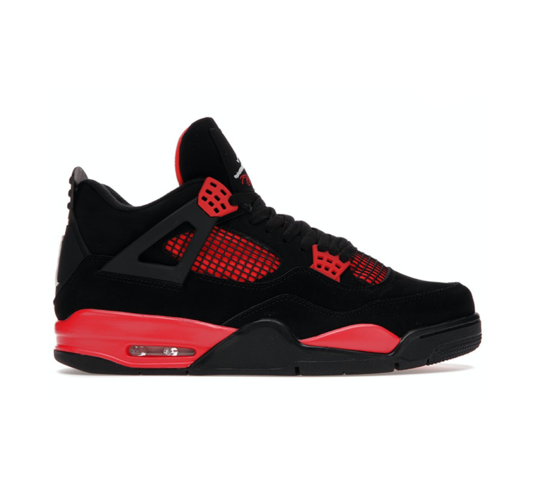 AJ 4 Retro Red Thunder Shoes Sneakers Premium Batch