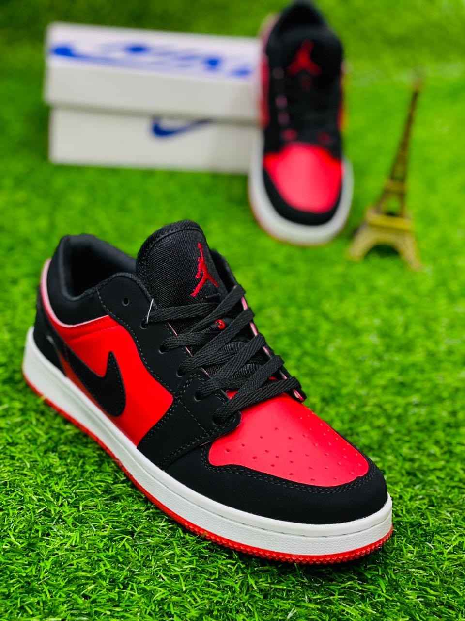 Aj1 Low's Black Red