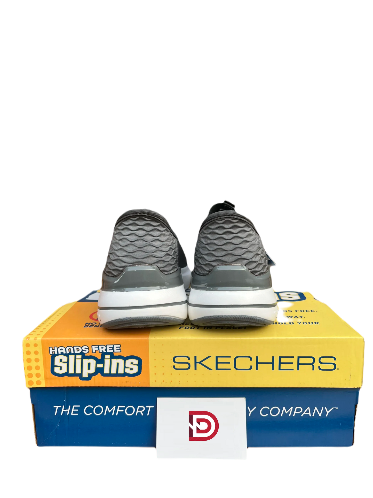 "Ske-chers" Max Cushioning Hyper Burst Grey