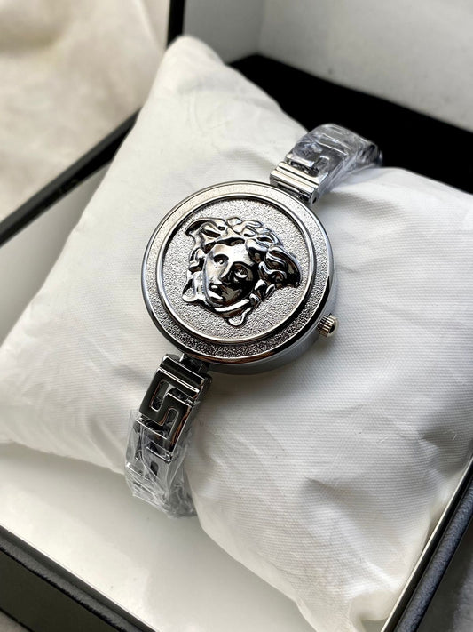 Silver "Versace" Female Watch