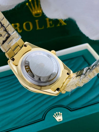 RLX Gold Dial Chain Watch