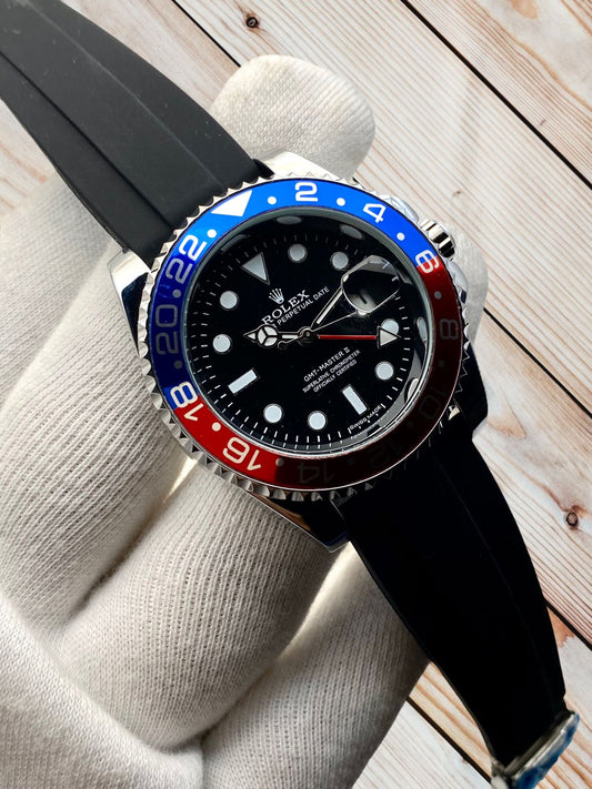 RLX GMT Master Date Just Blue & Red