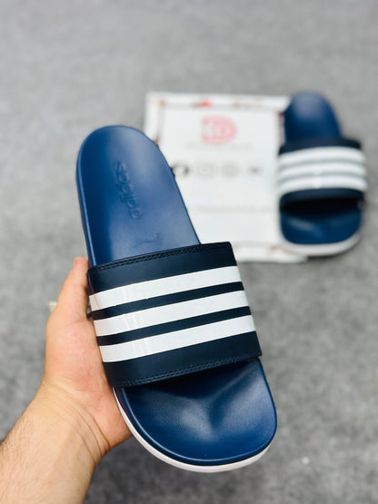 "-Adidas-" Slippers | 8001 Navy