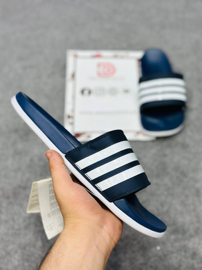 "-Adidas-" Slippers | 8001 Navy