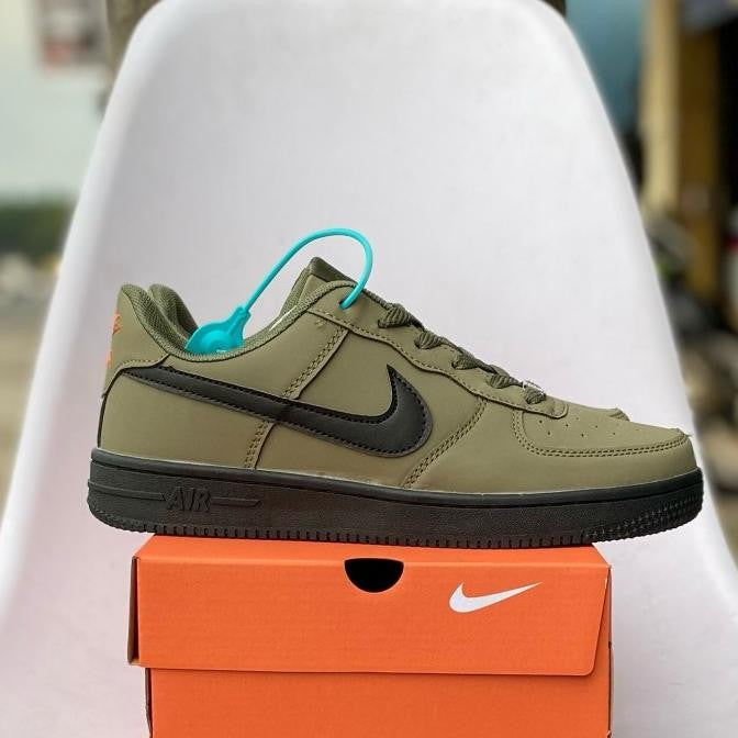 AF1 Low Green (Pure Leather Shoes)