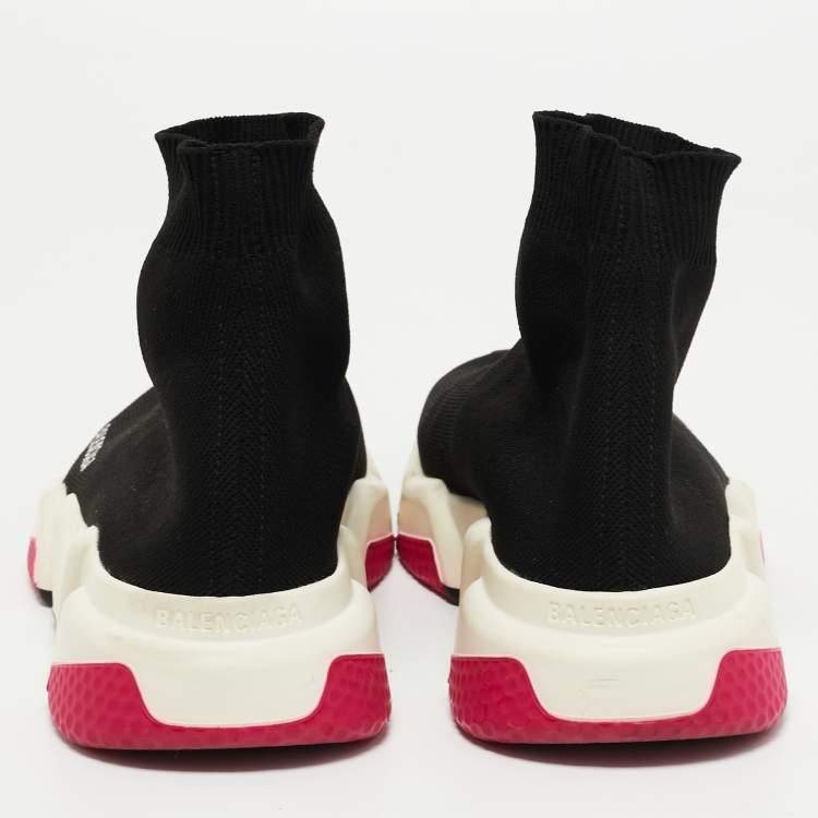 "Balenciaga" Speed Trainers (Bred) | Black & Red