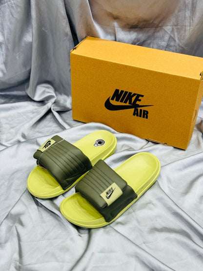 "'-Nike-" Slippers | Yellow