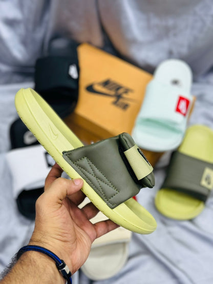 "'-Nike-" Slippers | Yellow