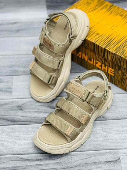 DANIZHE Sandals Khaki 002