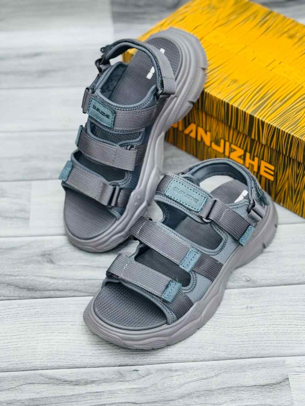 DANIZHE Sandals Grey 002