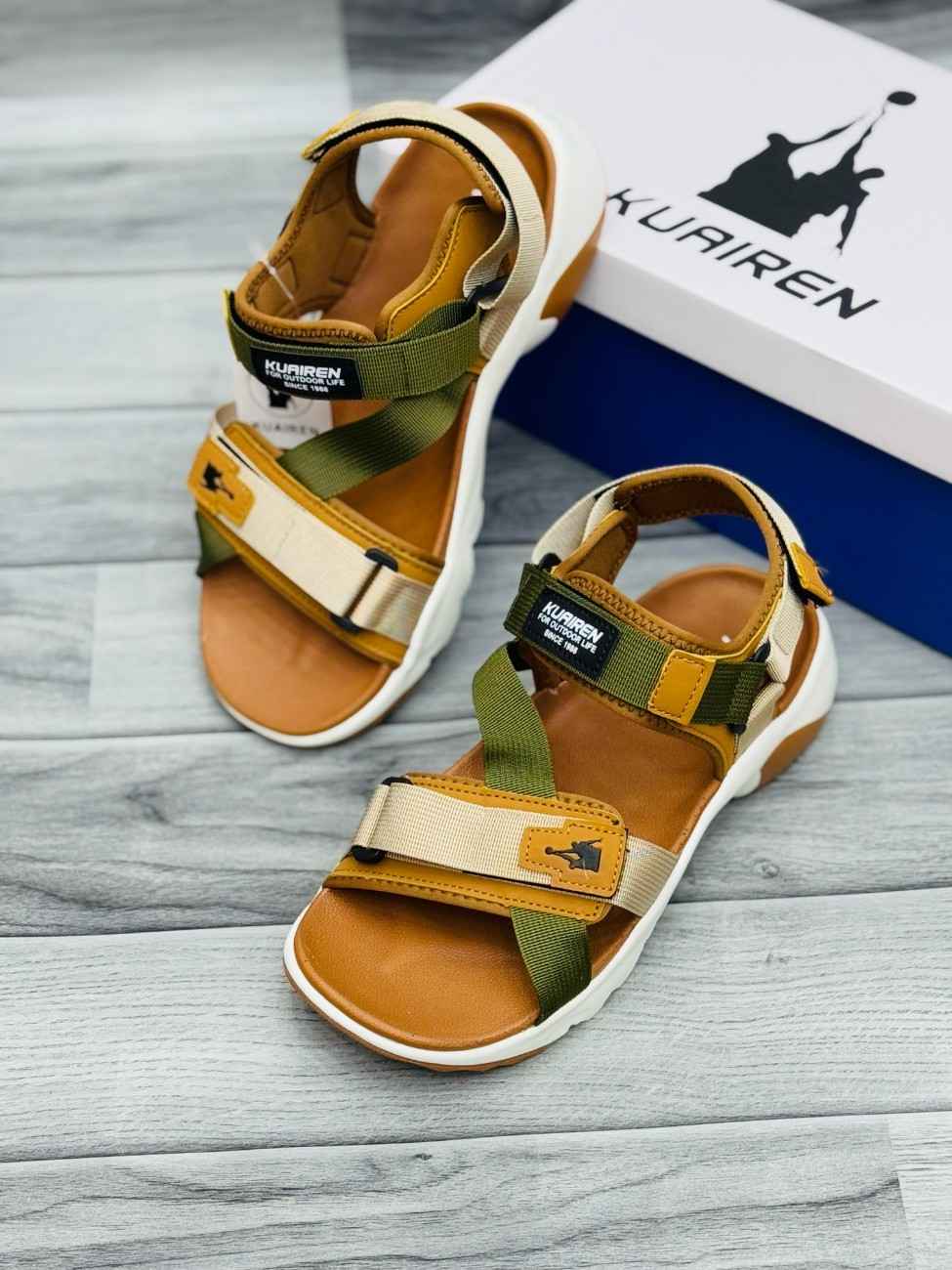 POLO “KUAIREN” Sandals Khaki 003