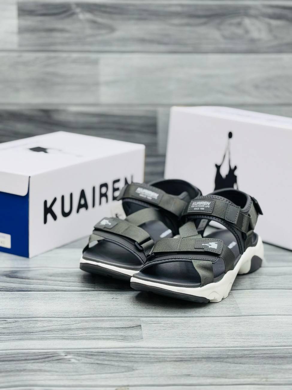 POLO “KUAIREN” Sandals Grey 003