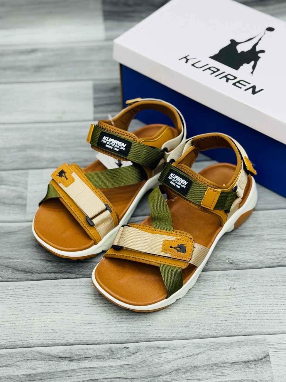 POLO “KUAIREN” Sandals Khaki 003