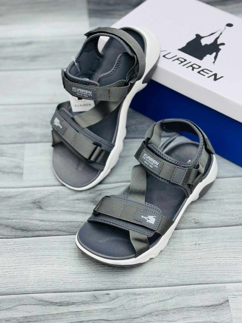 POLO “KUAIREN” Sandals Grey 003