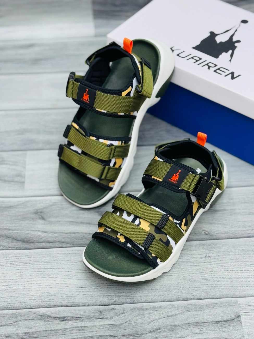 POLO “KUAIREN” Sandals Green 001