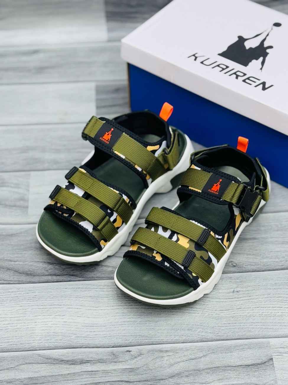 POLO “KUAIREN” Sandals Green 001