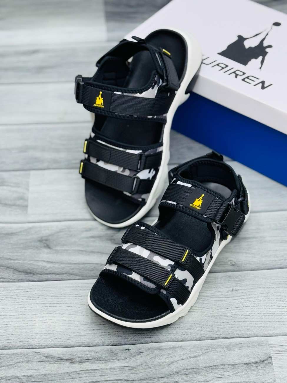 POLO “KUAIREN” Sandals Black 001