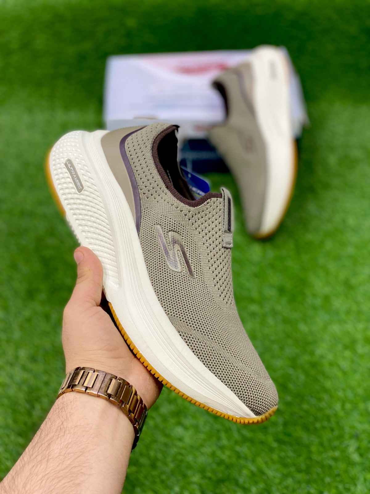 "Ske-chers" Slip-ins Ultra Light Khaki